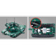 limited edition m1-a2 remote controlled tank 1498pcs