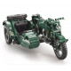 remote controlled sidecar motorcycle 629pcs