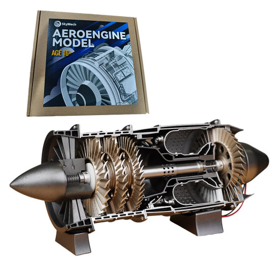 skymechman wp-85 build your own turbojet engine model kits plastic