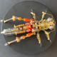 steampunk clockpunk mechanical locust bug 3d metal kits