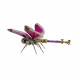 steampunk elegant dragonfly 3d mechanical insect diy assembly model (200+pcs)