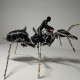 steampunk worker ant with saddle 3d metal model kits assembled insect sculpture  assembly