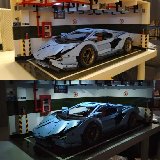 supercar display bundle 2972pcs+