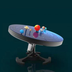 teching diy your 8 planets solar system orrery planetarium build with motor