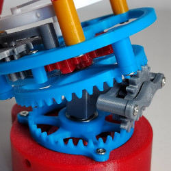 tilt-angle tourbillon diy 3d printed toy